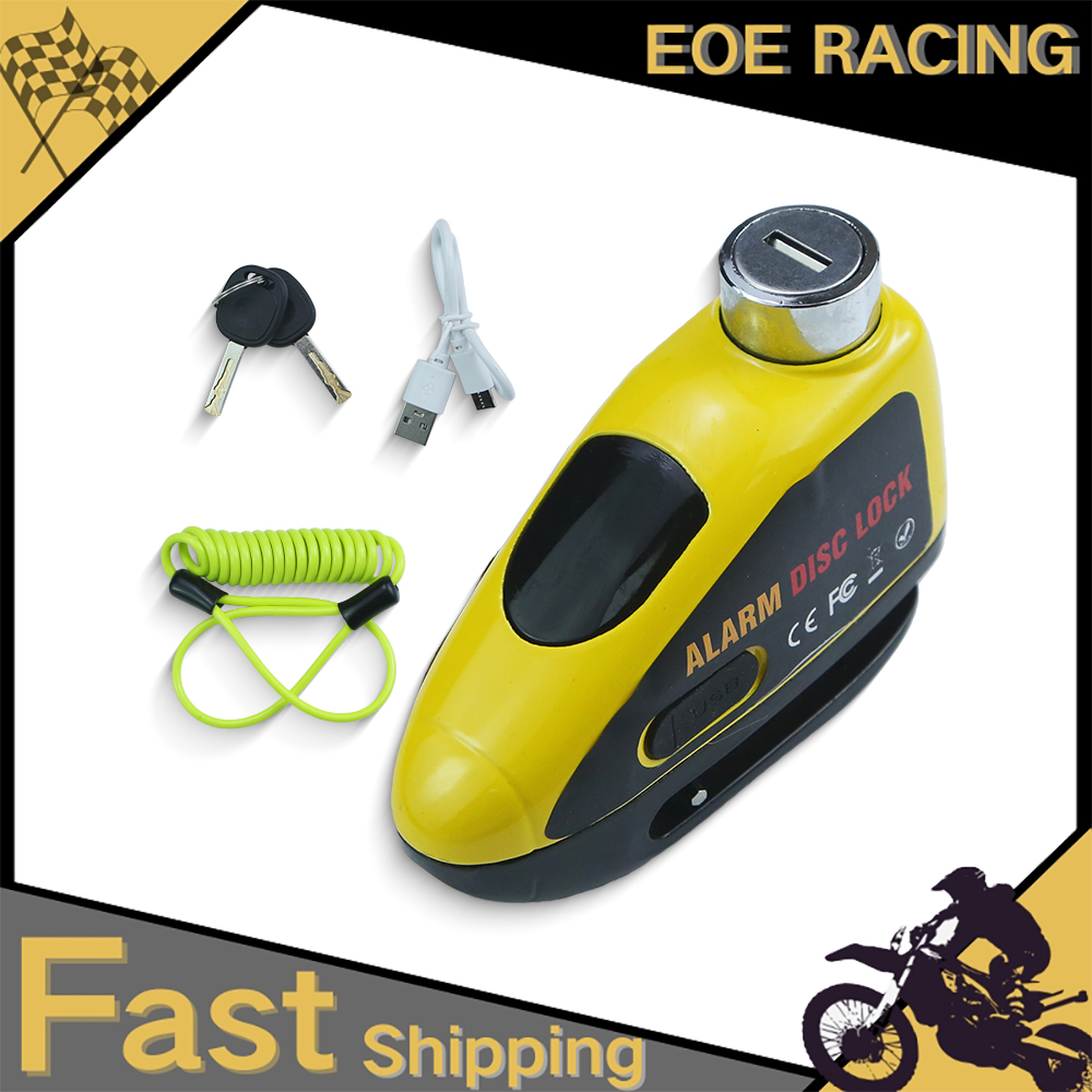 Rechargeable 140dB Motorcycle  - Disc Lock Brake 评论和价格